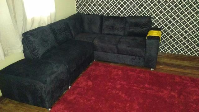 sofa canto preto