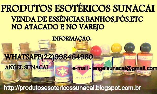 folder produtos esotéricos