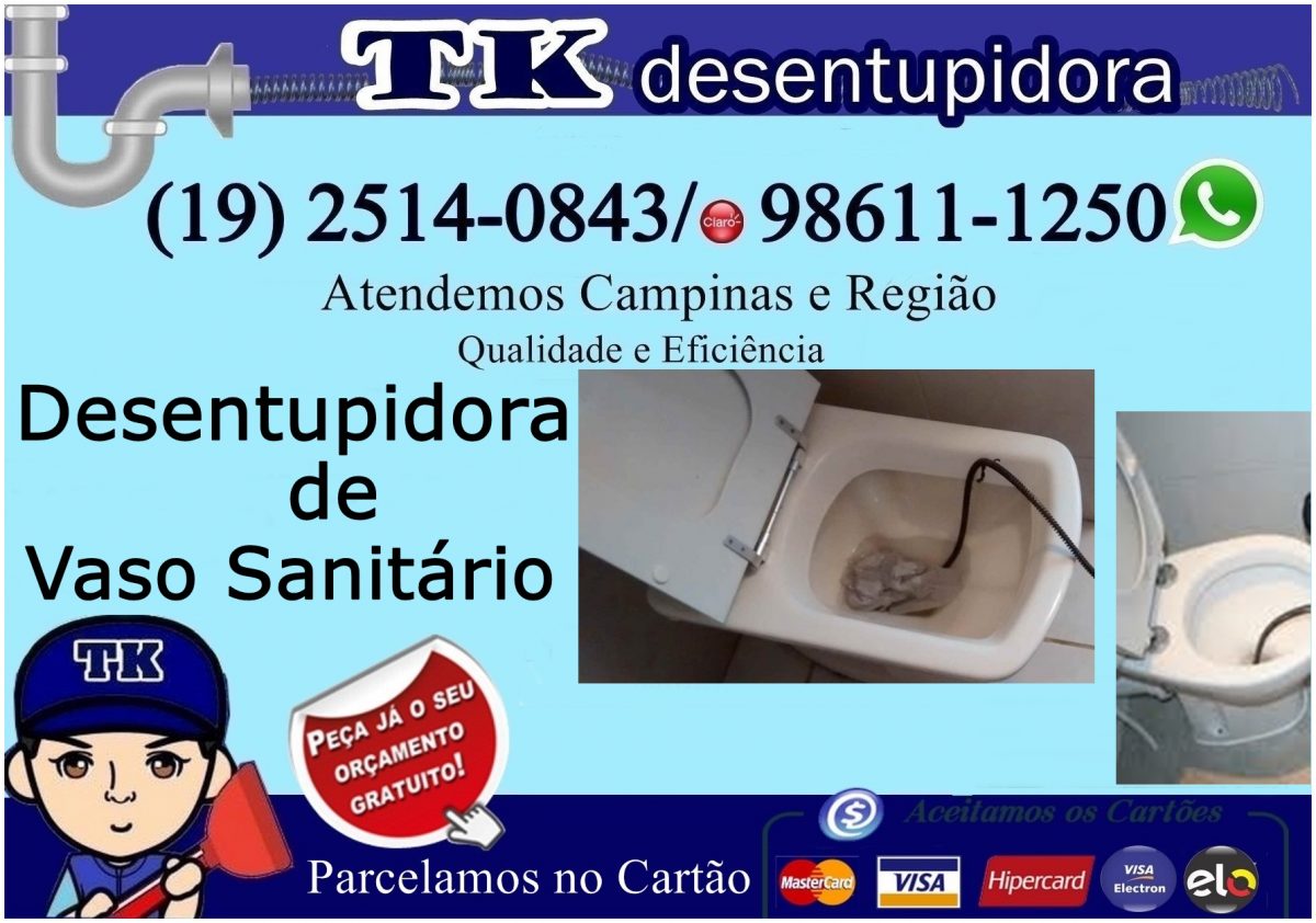 desentupidora de vaso sanitário em Campinas - Copia