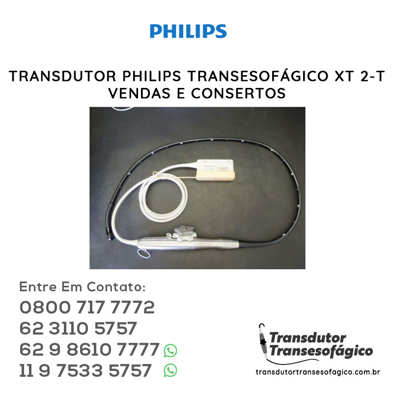 TRANSDUTOR-PHILIPS-TRANSESOFÁGICO-XT-2-T-VENDAS-E-CONSERTOS