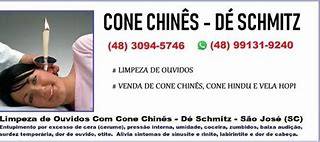 Fabricacao e Venda de Cone Chinês, Cone Hindu e Limpador de ouvidos - São José SC