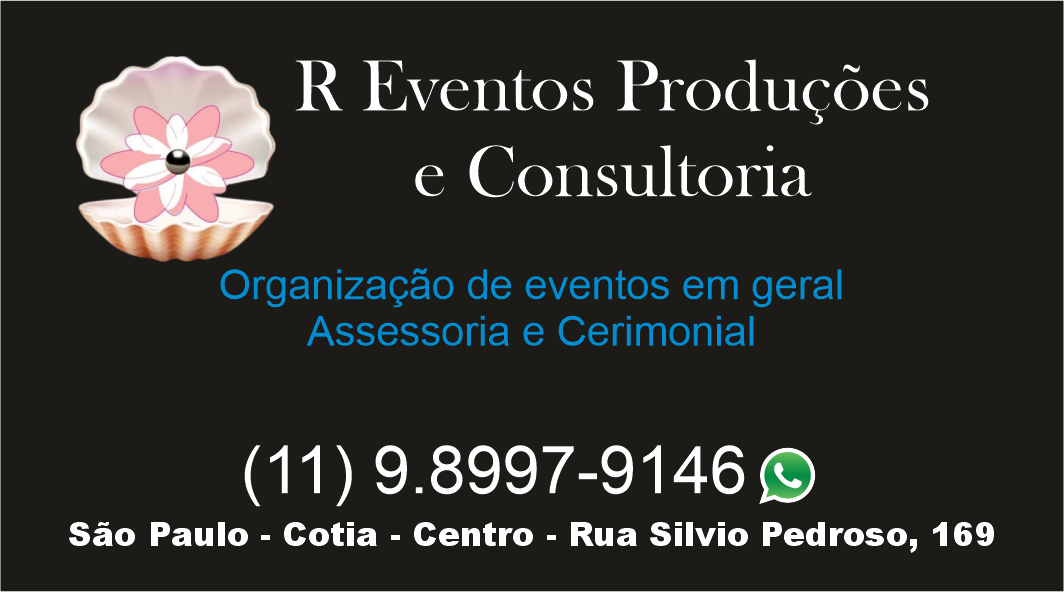 cartão preto R Eventos